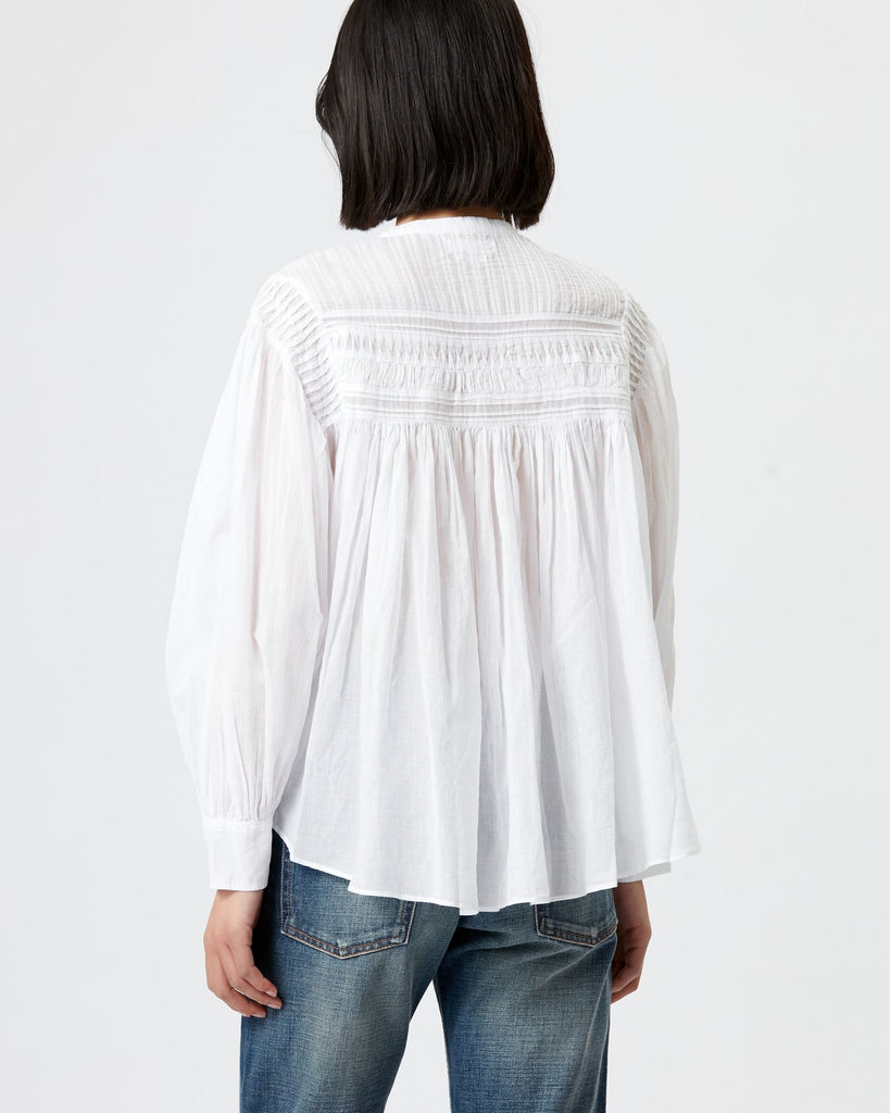 Plalia Top in White