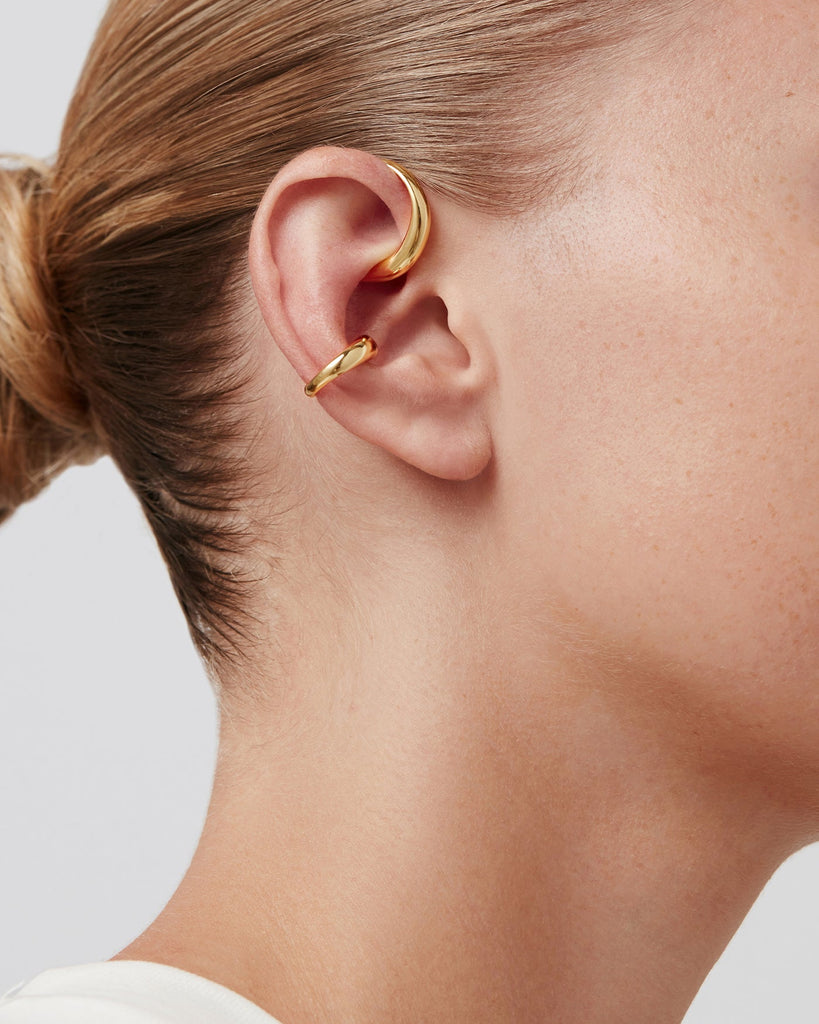 Sila Ear Cuff Set in Gold