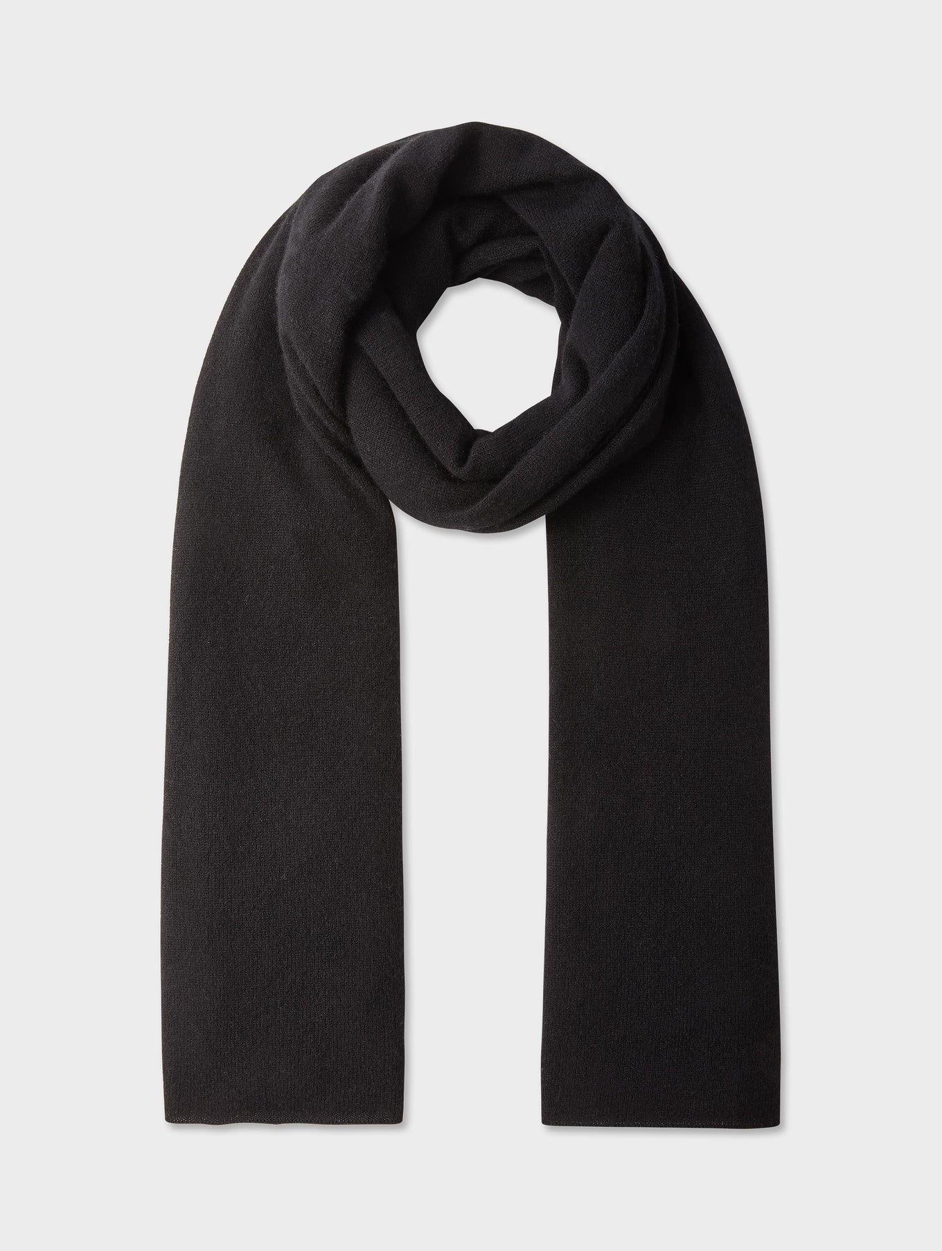 Cashmere Travel Wrap in Black