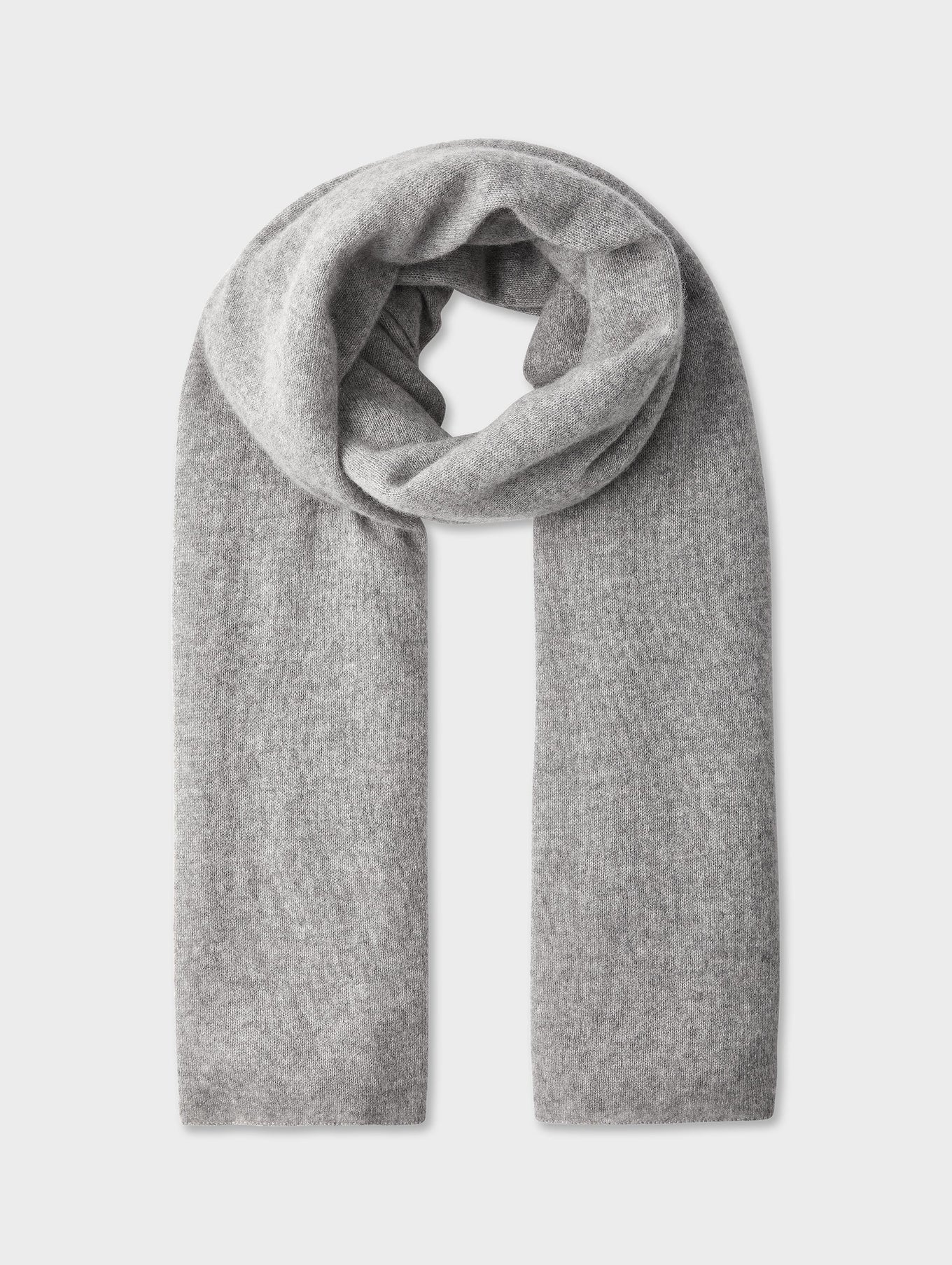 Cashmere Travel Wrap in Graphite Heather