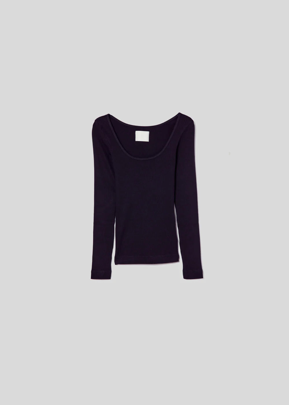 Margie Ballet Neck Long Sleeve in Black