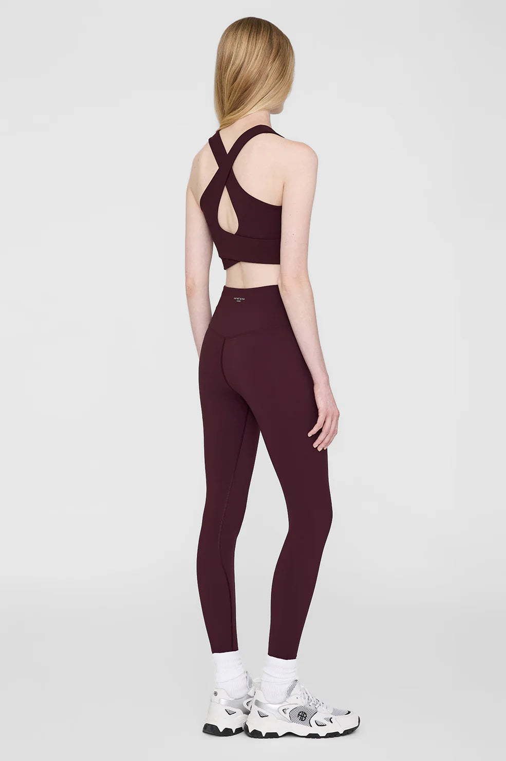 Blake Legging in Bordeaux