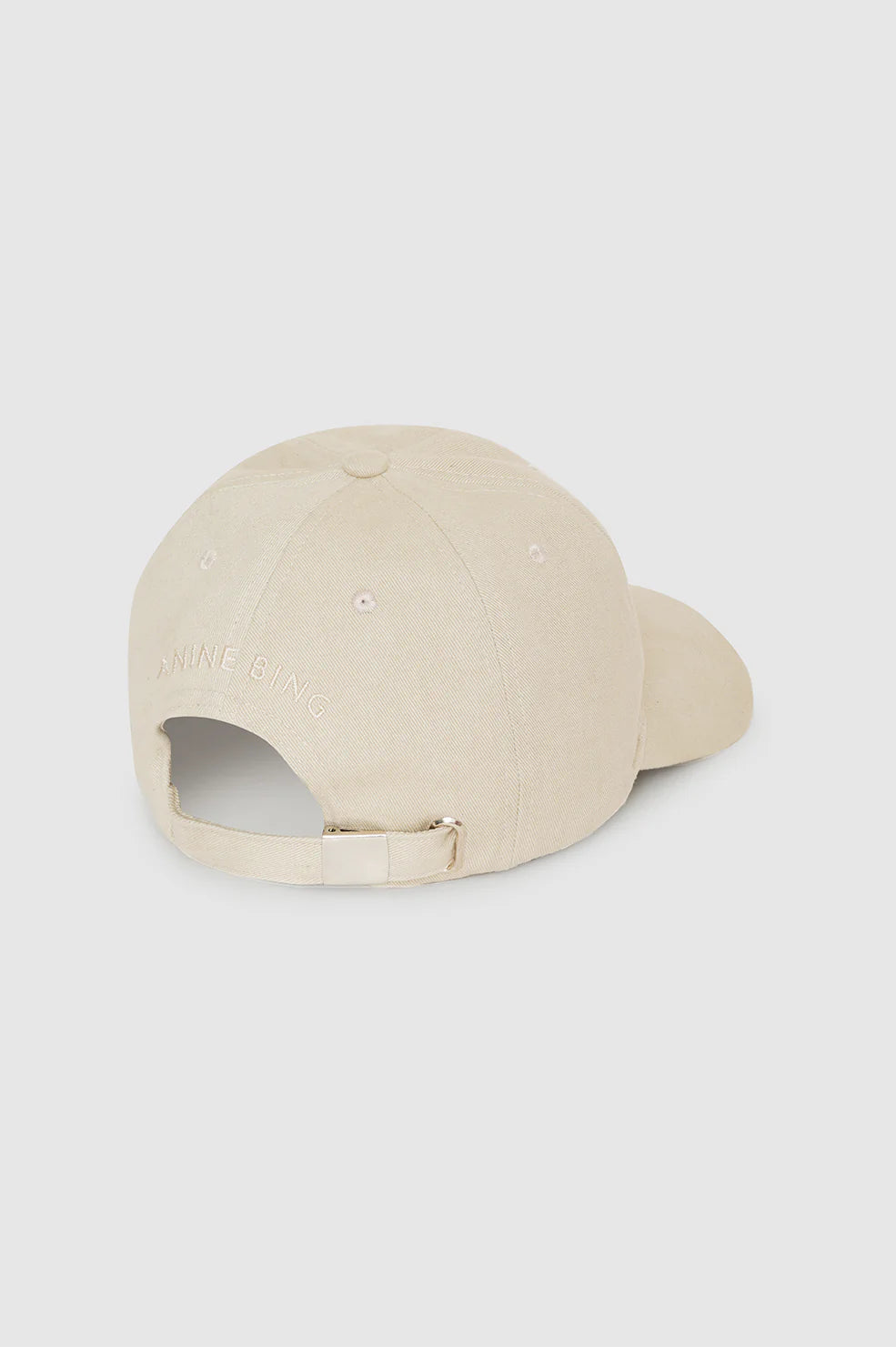 Jeremy Baseball Cap AB in Oatmeal