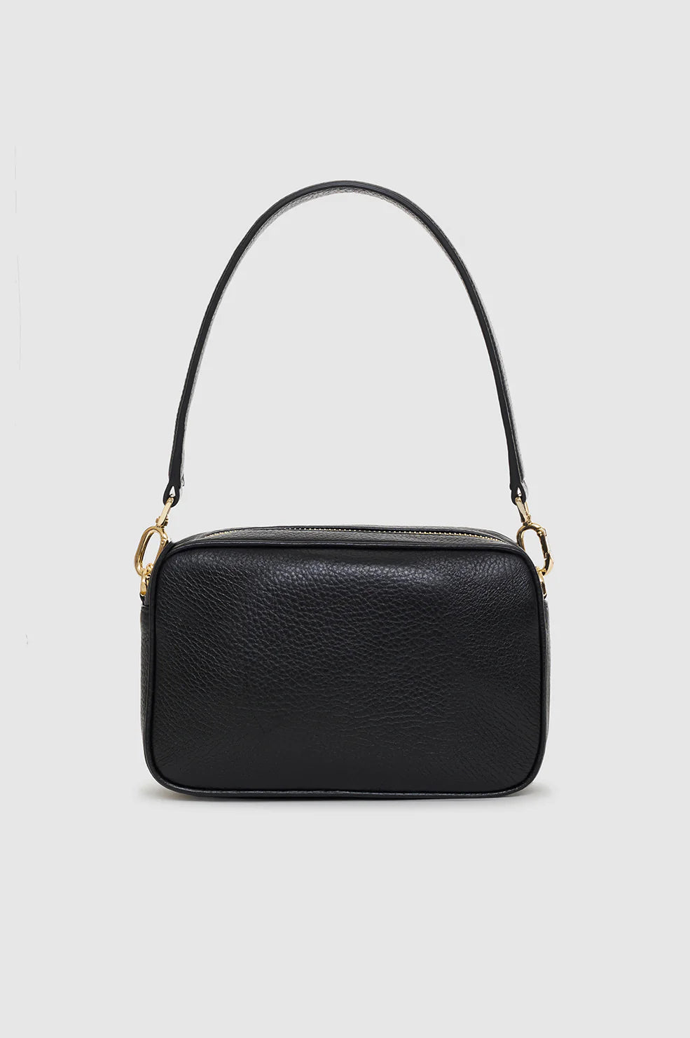 Lili Bag in Black Pebbled