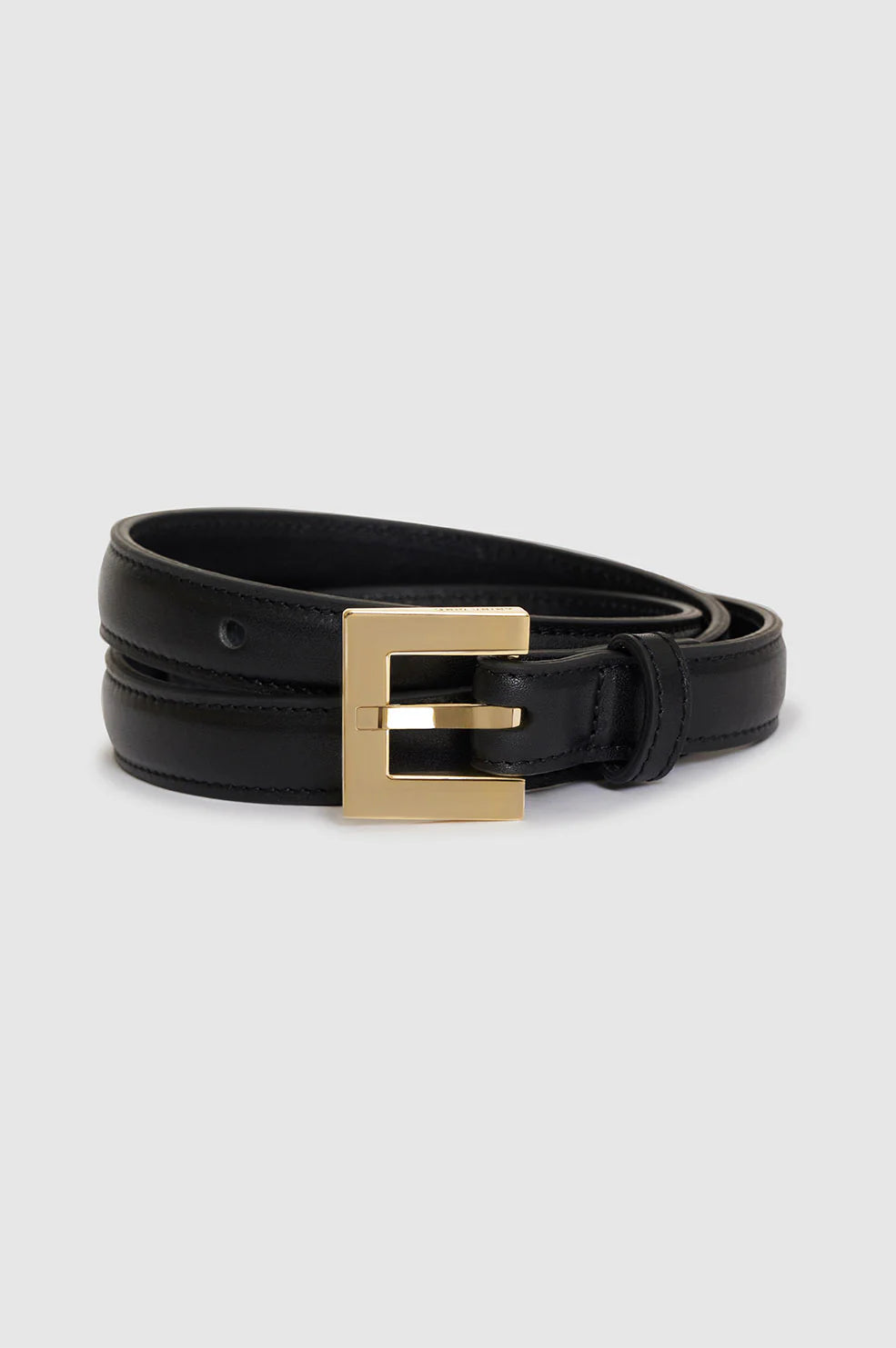 Nicola Belt in Black with Gold