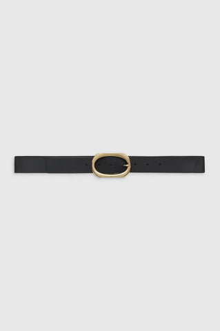 Signature Link Belt in Black