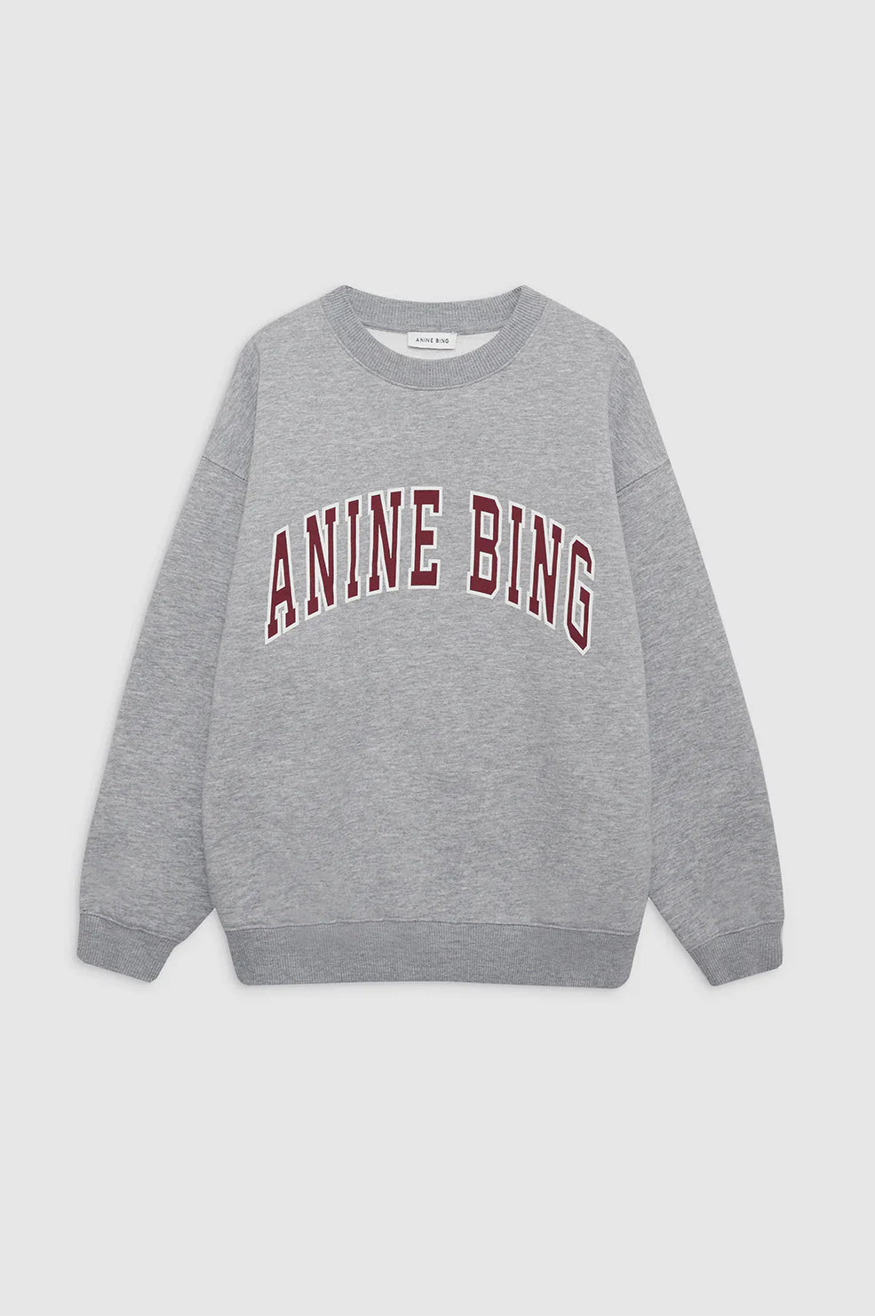 Spencer Sweatshirt Anine Bing in Medium Heather Grey