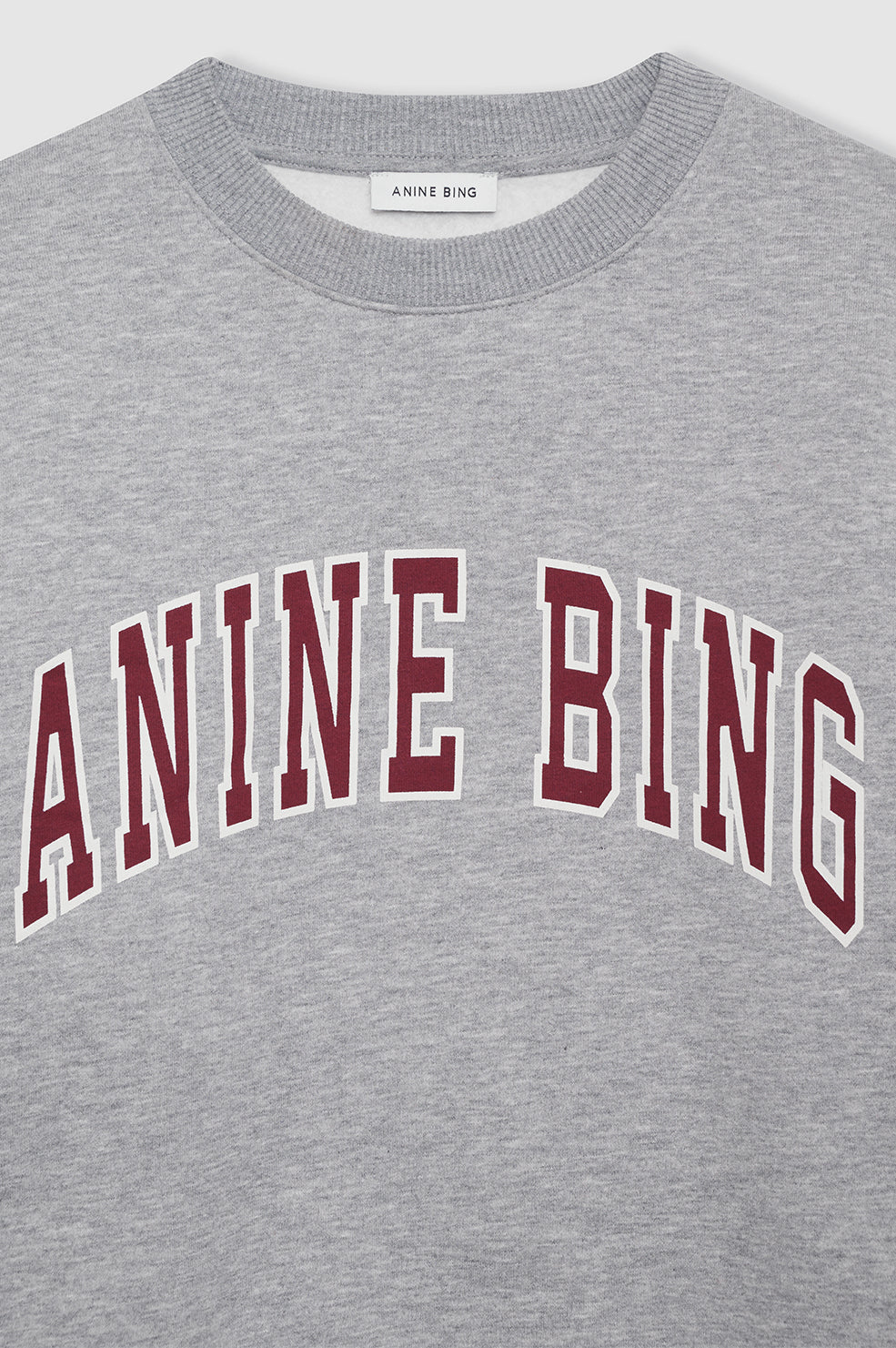 Spencer Sweatshirt Anine Bing in Medium Heather Grey