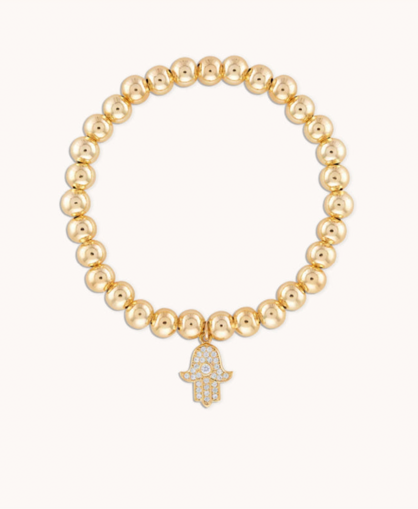 Hamsa Bracelet in Gold - 7.5