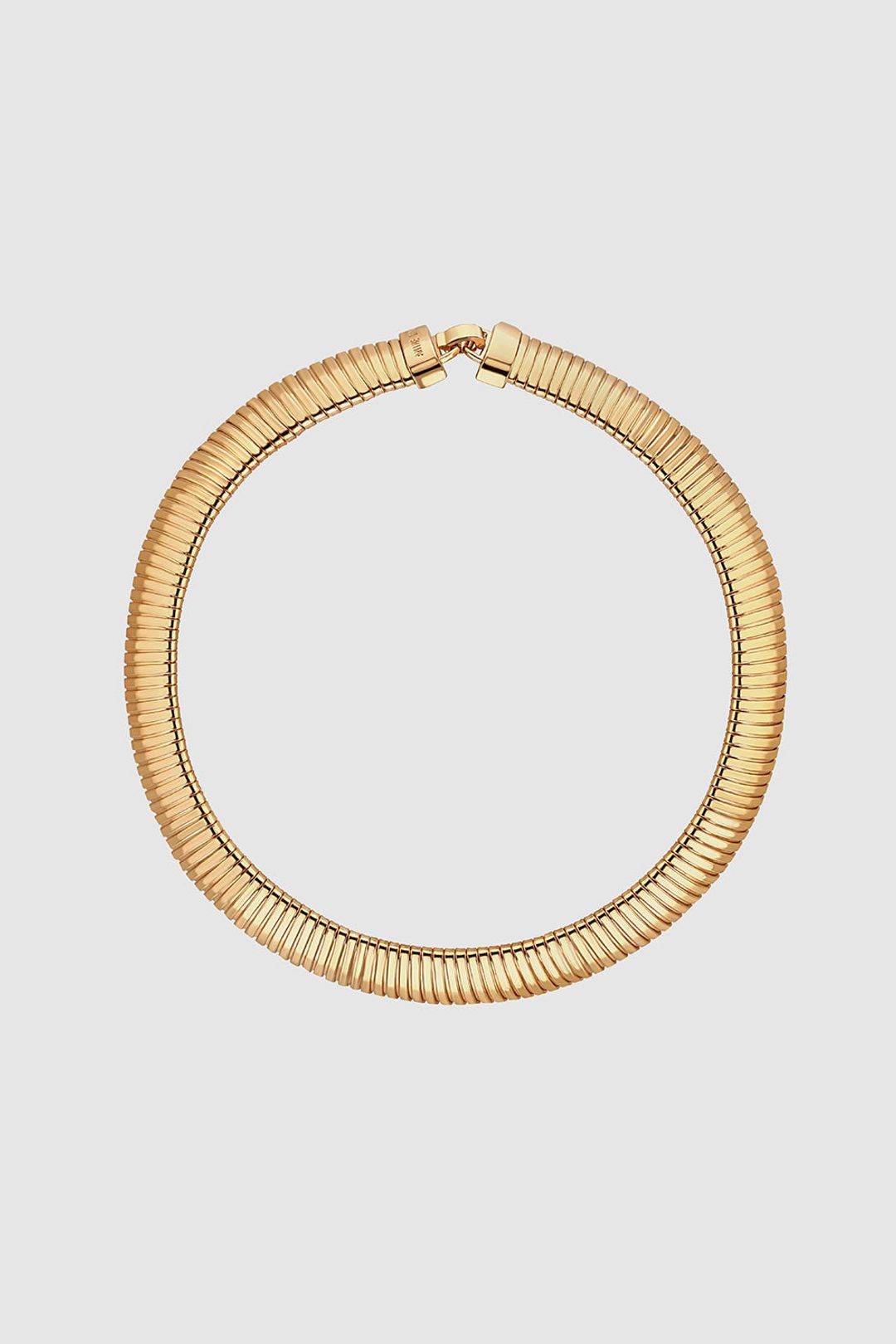 Coil Chain Necklace in Gold