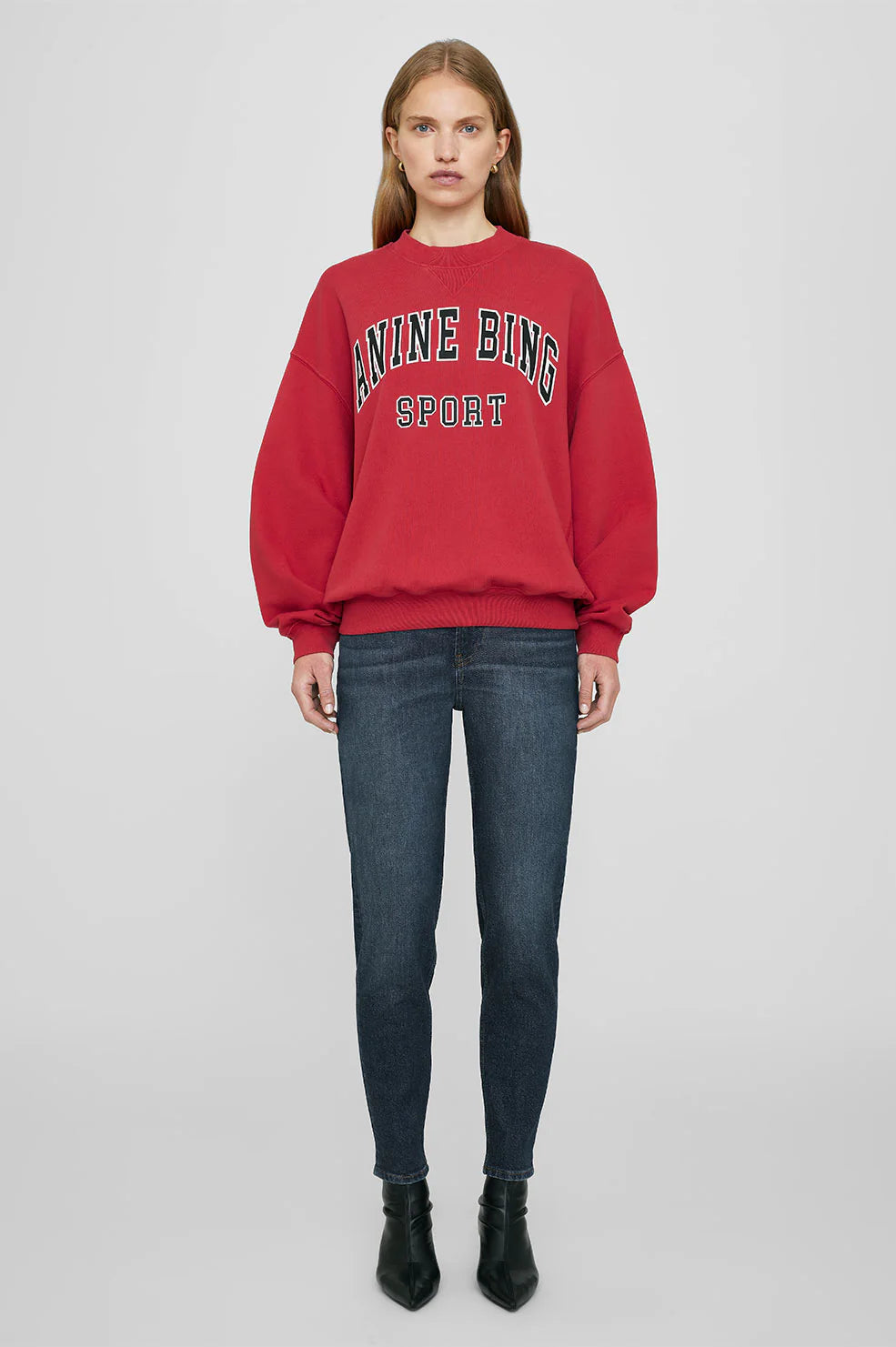 Jaci Sweatshirt Anine Bing Red