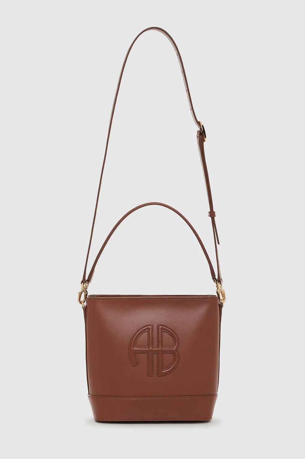 Lili Bucket Bag in Cognac