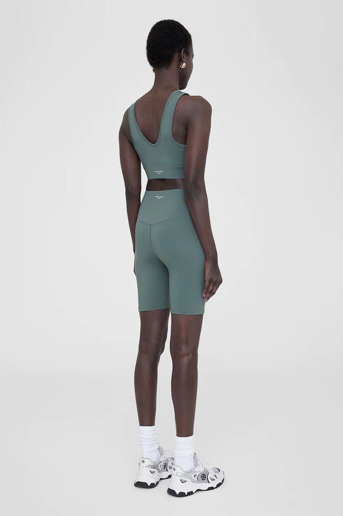 Anine Bing - BLAKE LEGGING BLACK WITH WHITE STRIPE on Designer Wardrobe