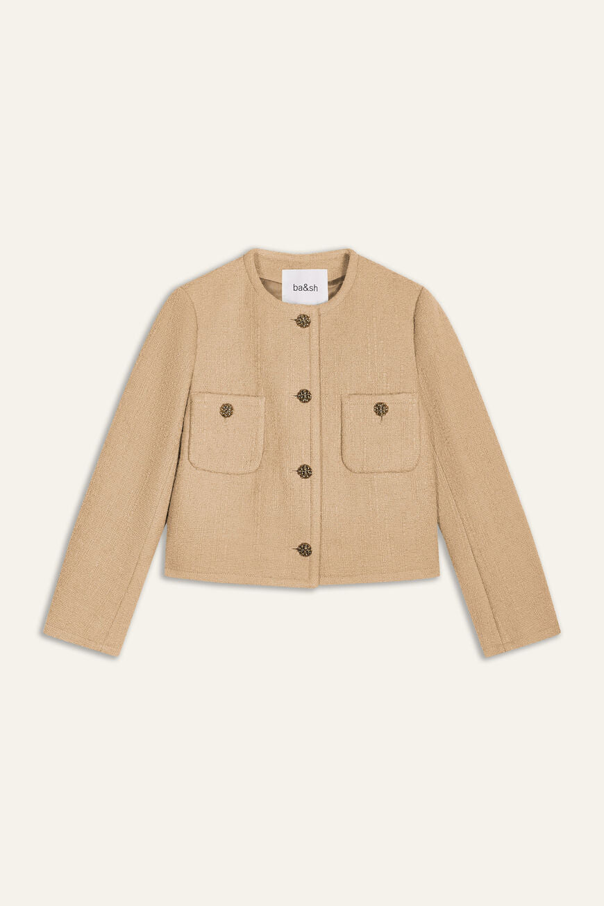 Meredith Jacket. Camel