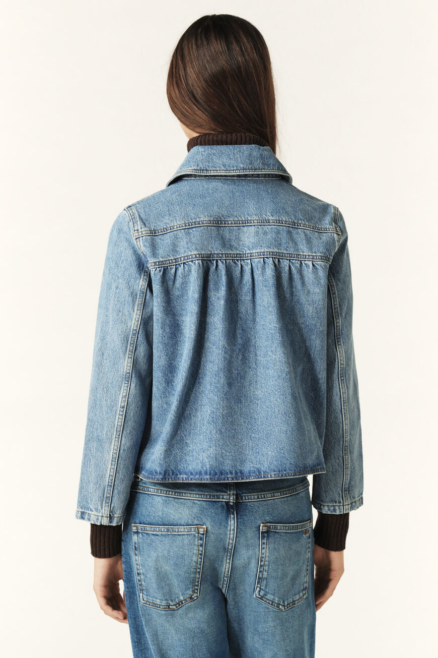 Tiny Jacket. Blue Denim