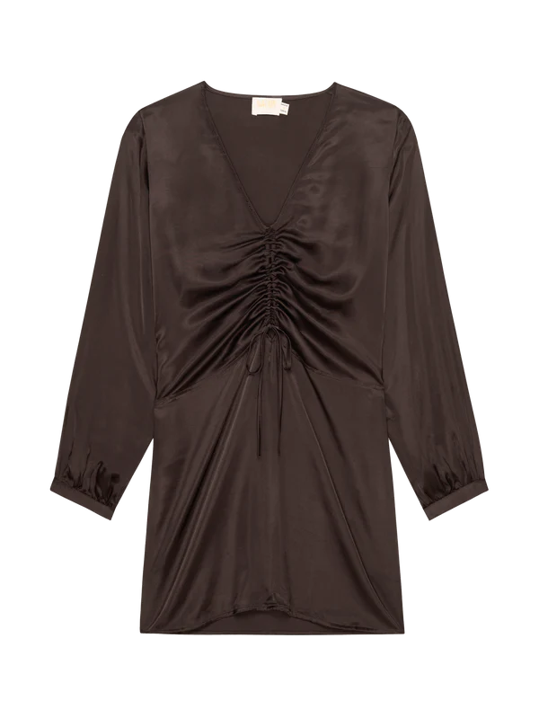 Cora Dress in Coffee