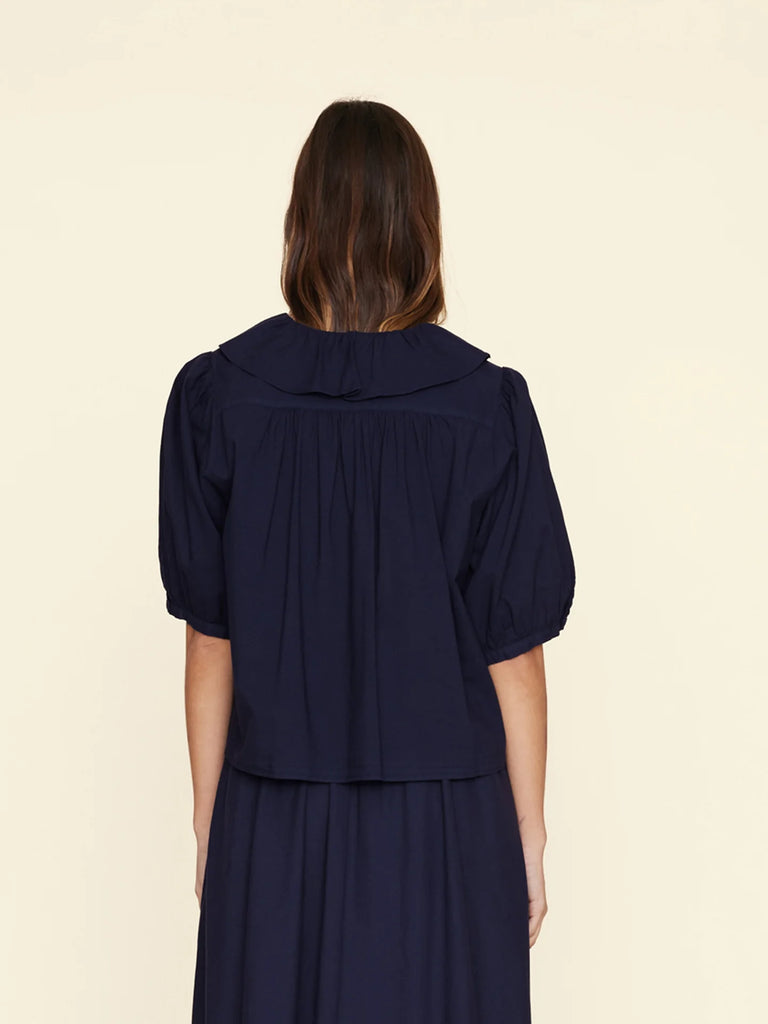 Caspia Top in Navy