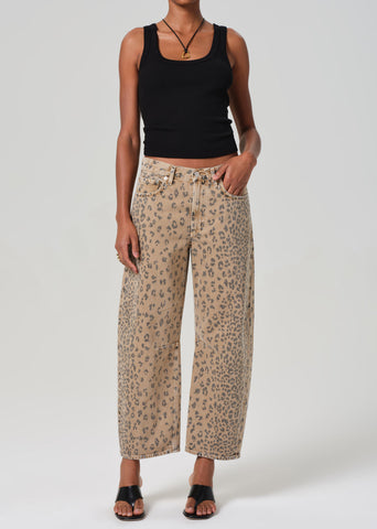 Miro Relaxed Jean in Natural Cheetah