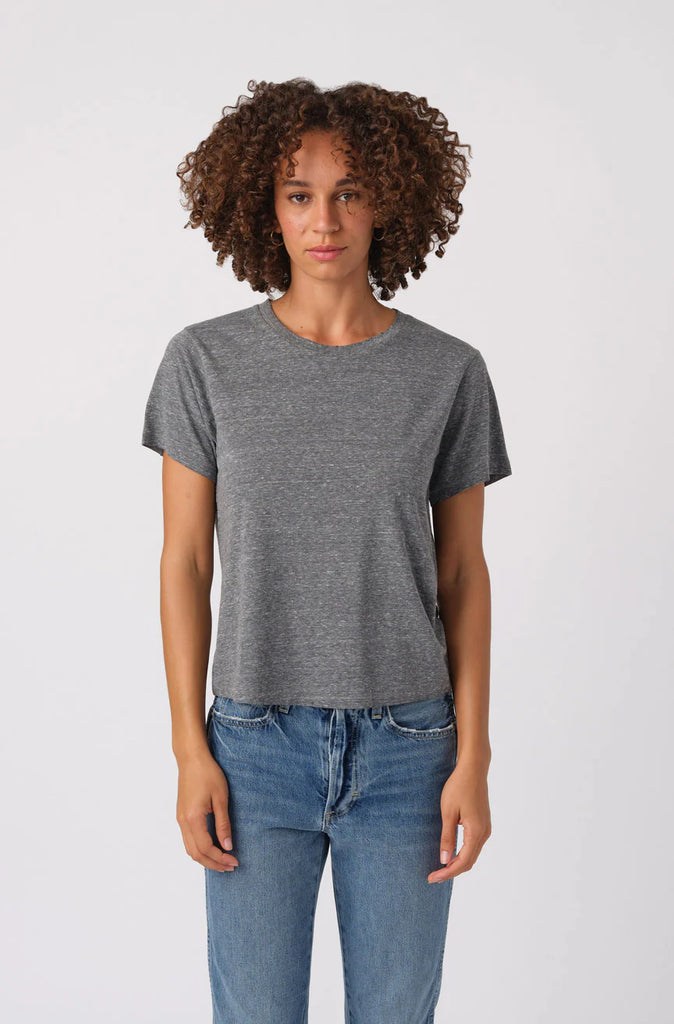 Classic Tee in Heather Grey