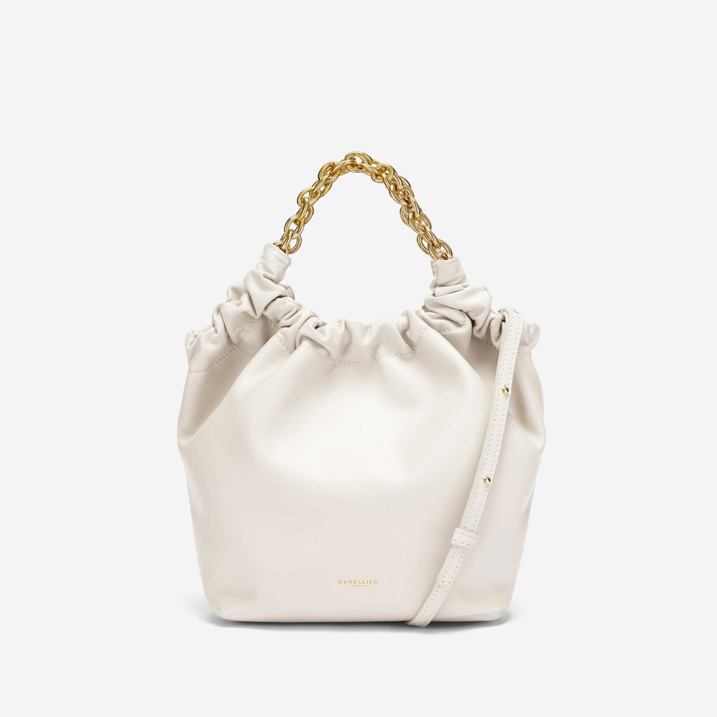 The Small Miami in Off White Smooth Leather