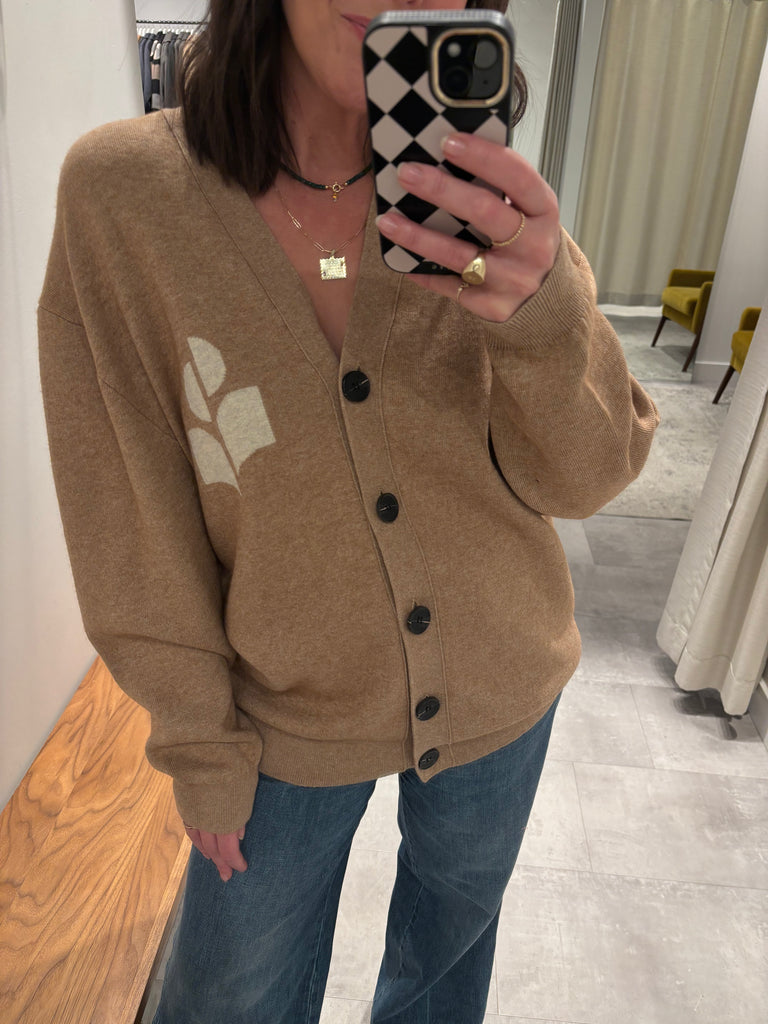 Norton Cardigan in Camel