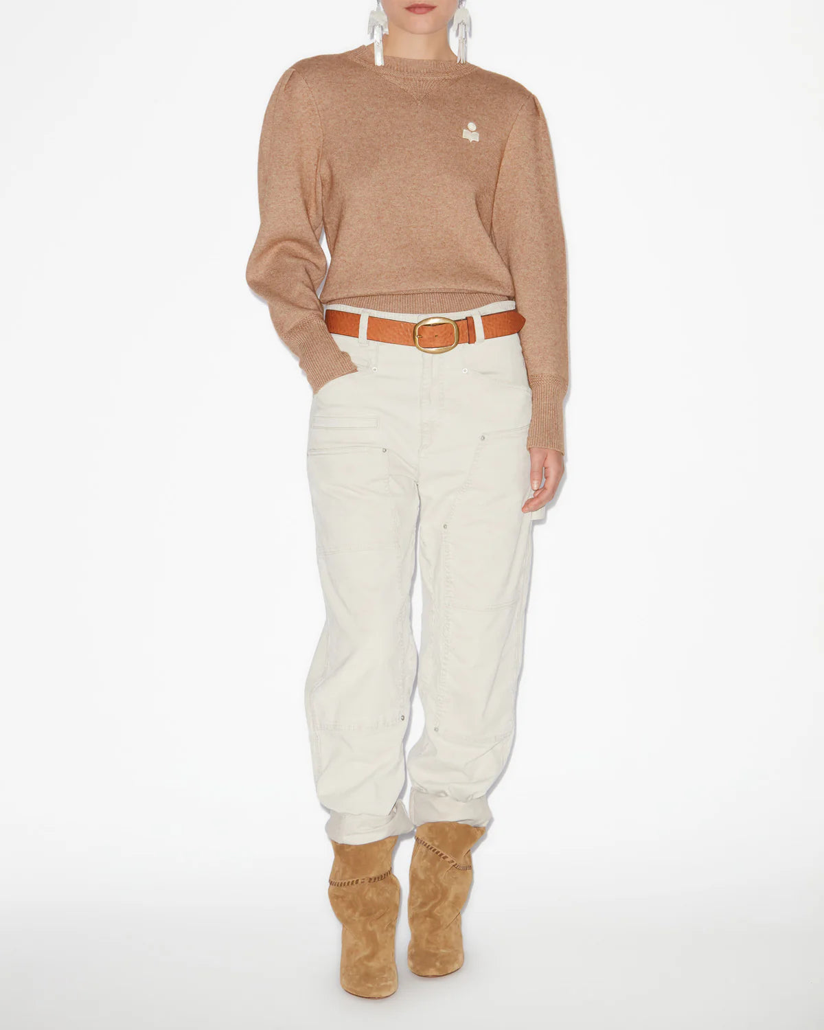 Kelaya Pullover in Camel