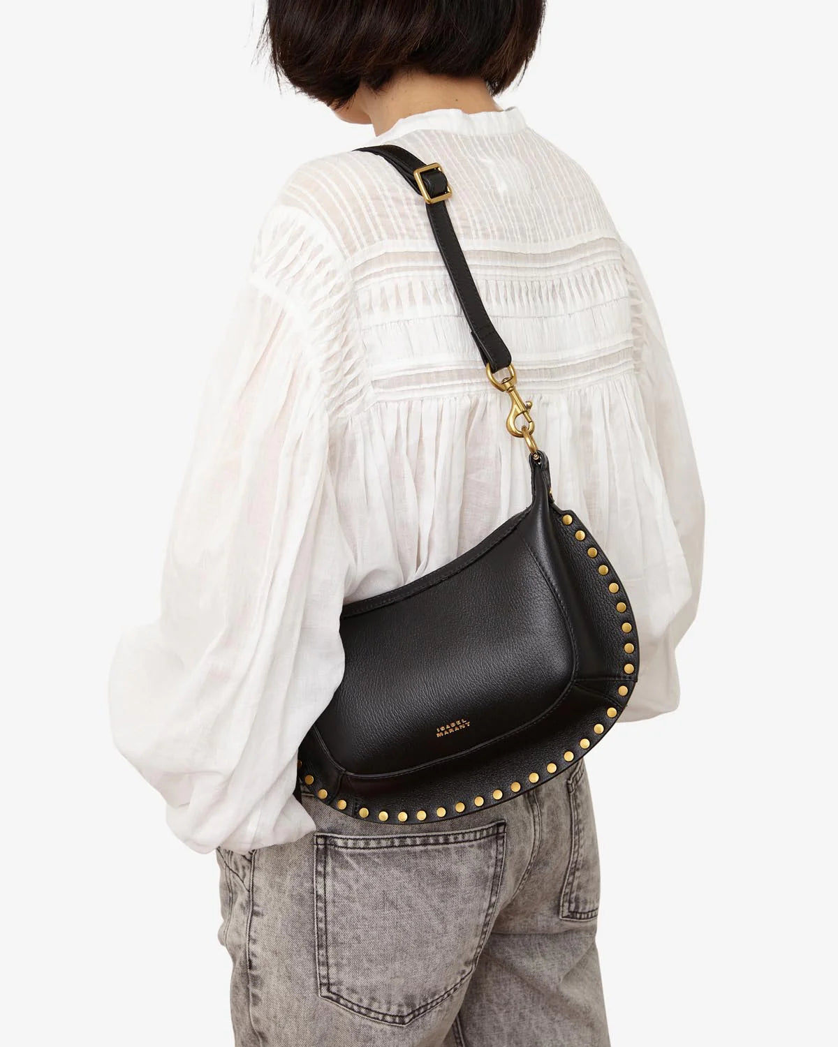 Oskan Moon Bag in Black