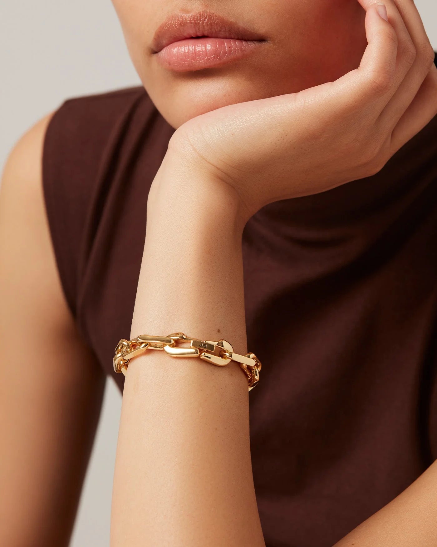 Loire Bracelet in Gold 7"