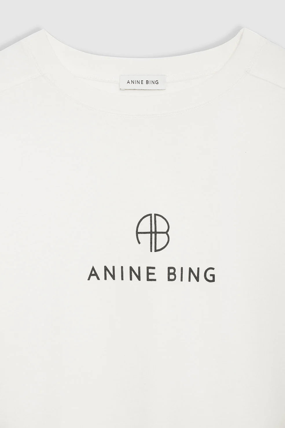 Jaylin Tee Monogram in Ivory