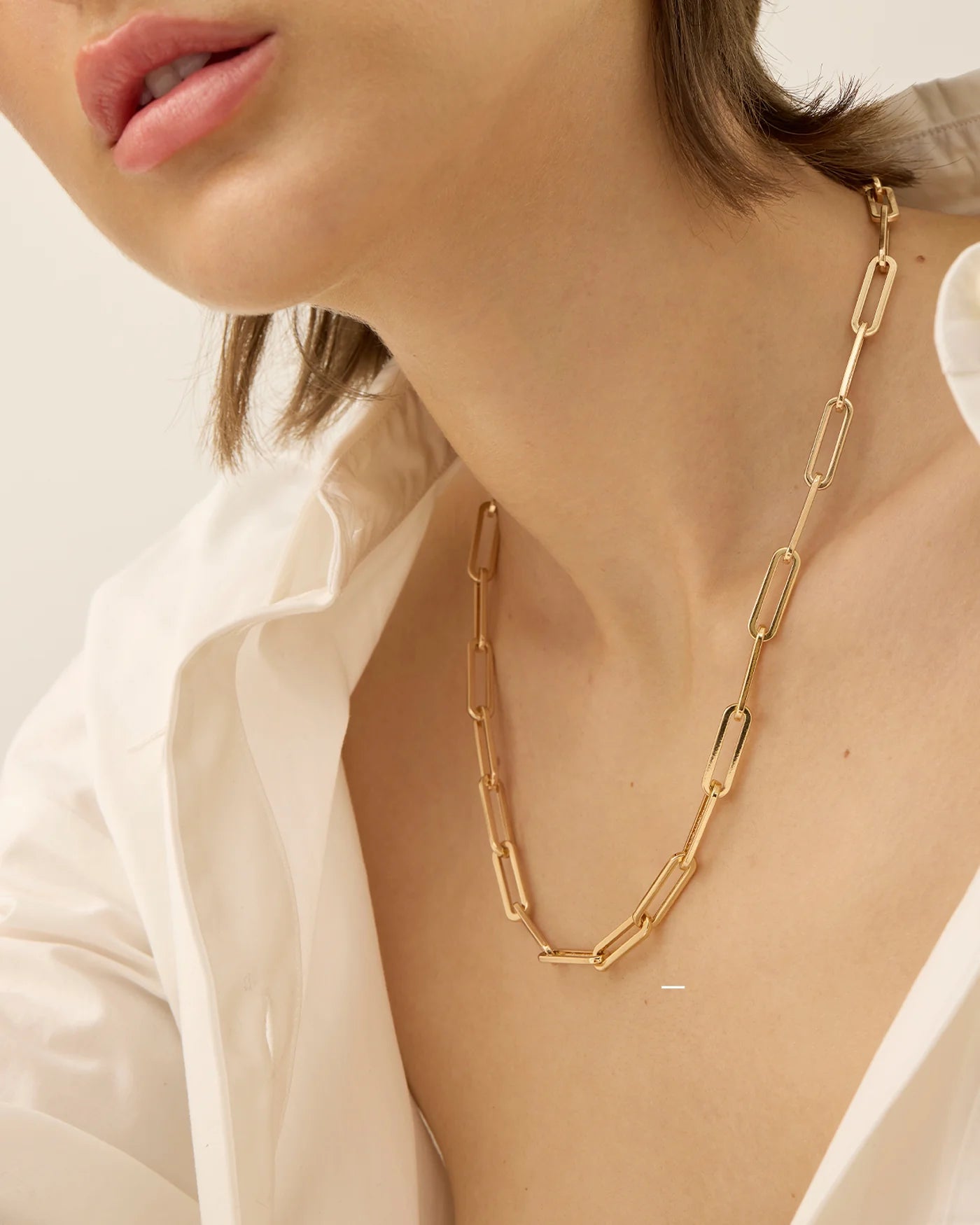 Andi Slim Chain in Gold