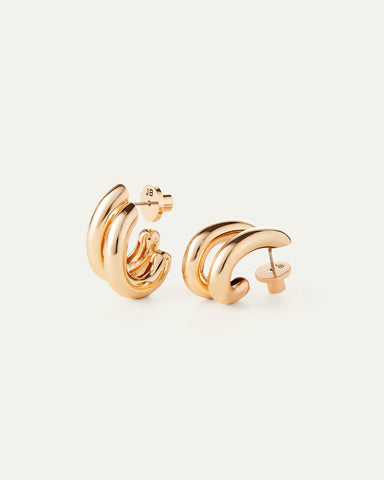 Florence Earrings in Gold