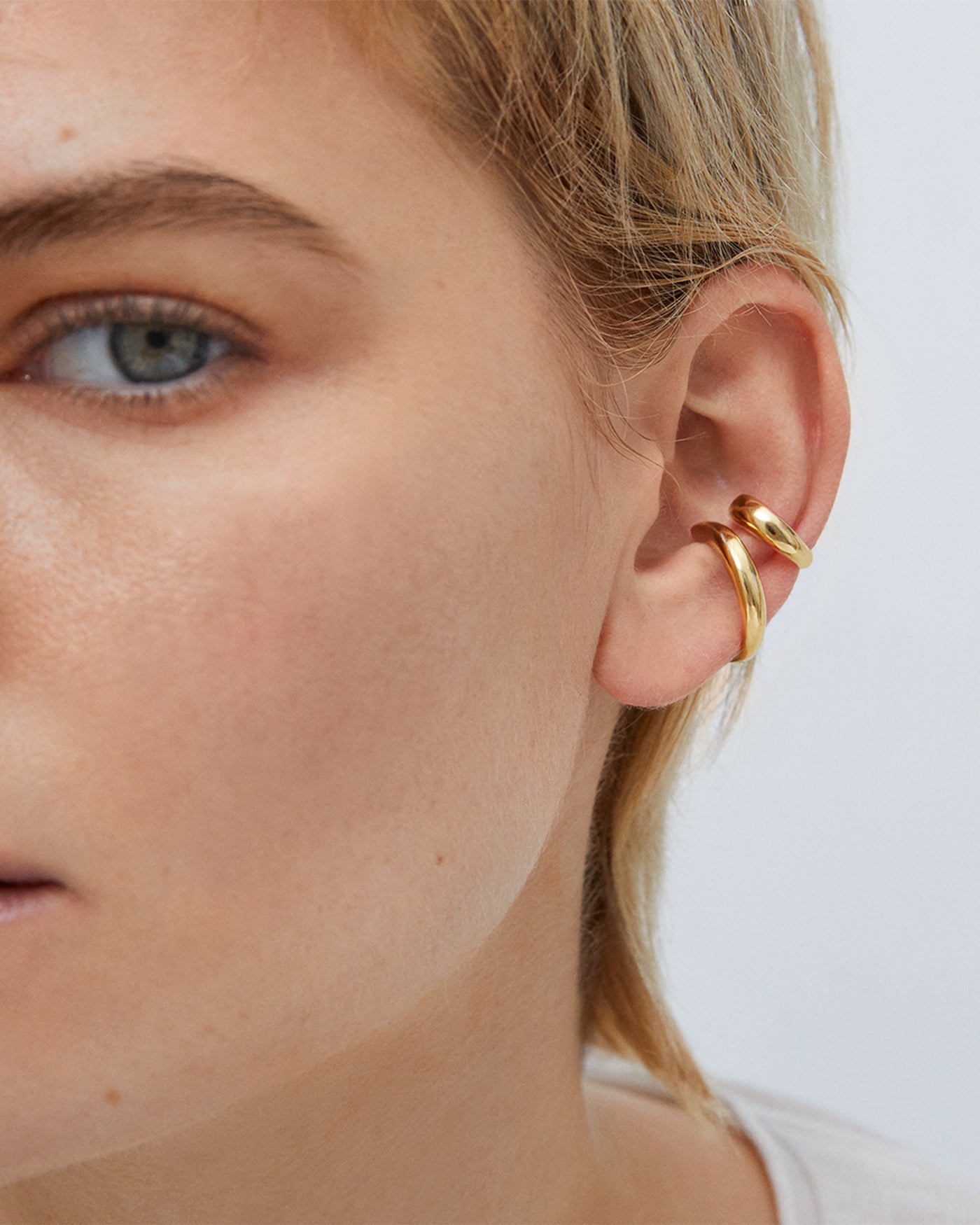 Sila Ear Cuff Set in Gold