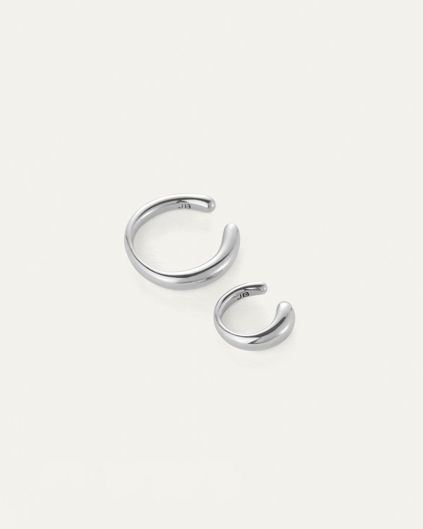 Sila Ear Cuff Set in Silver