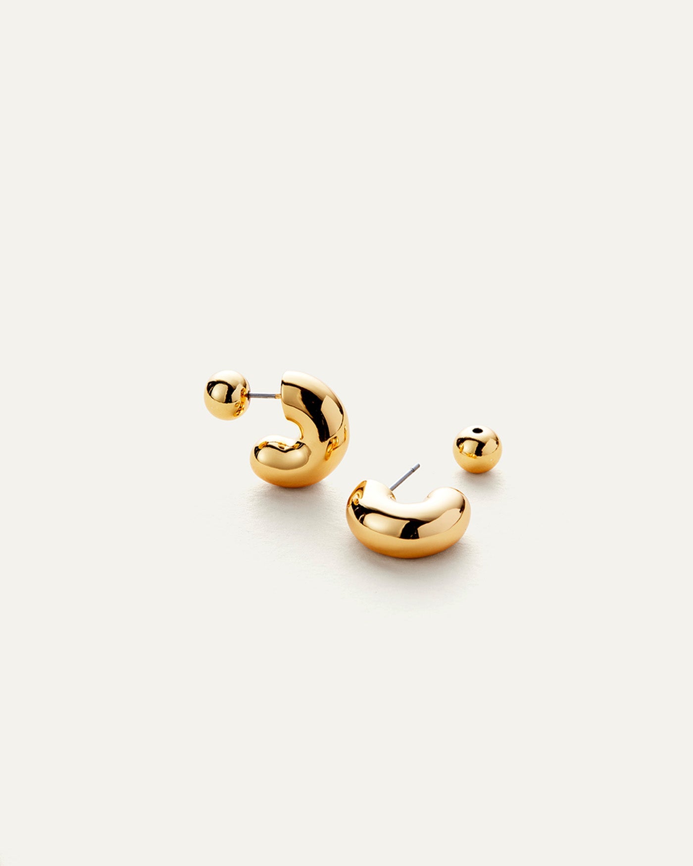 Tome Hoops Small in Gold