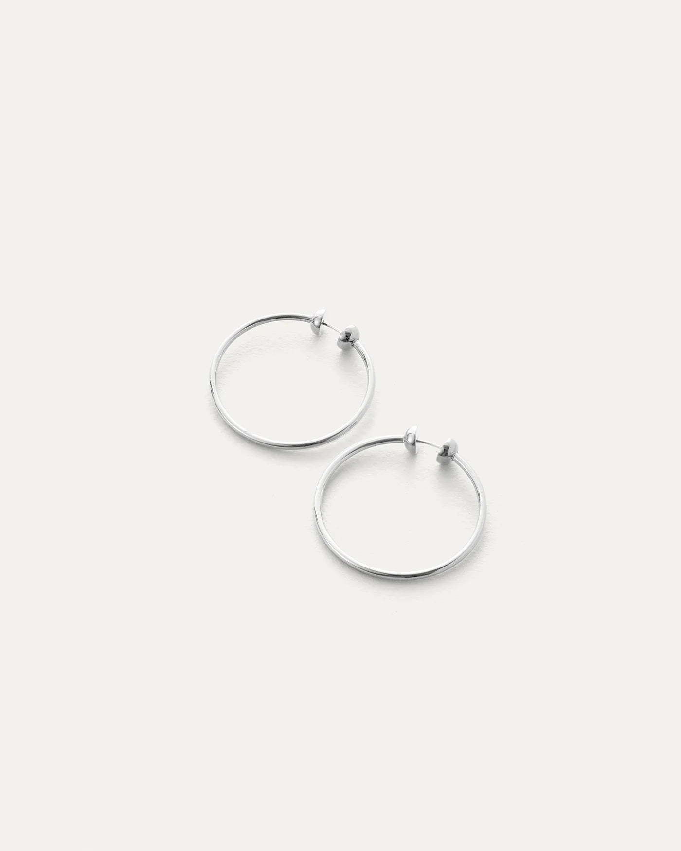 Icon Hoops Small in Silver