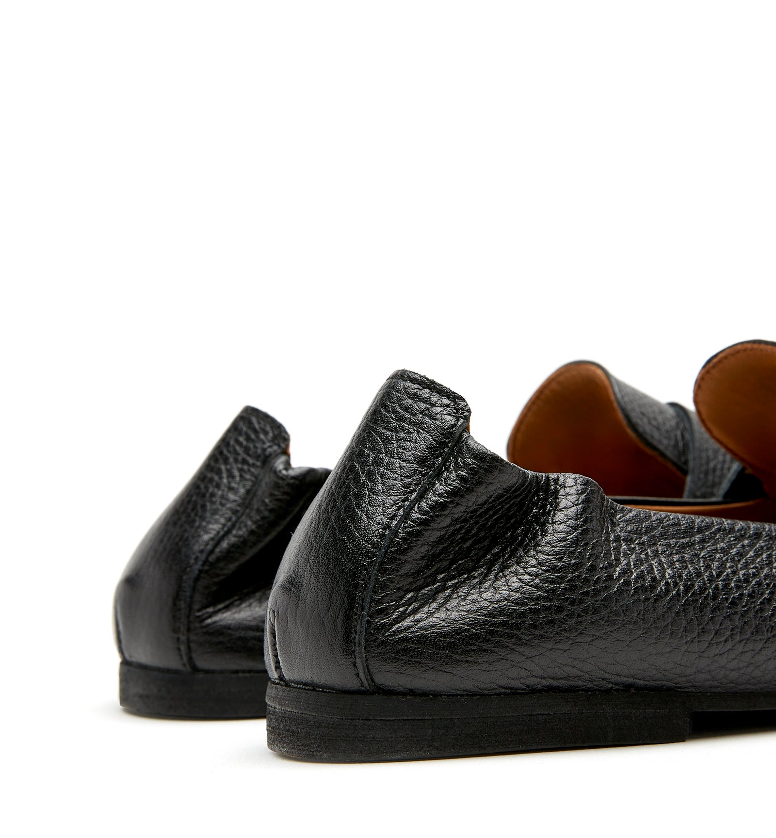 Kitson Leather Loafer in Black