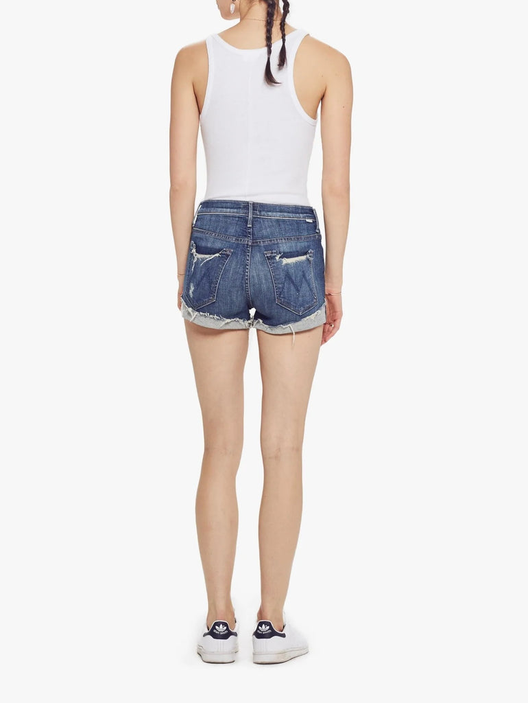 High Waisted Rascal Slit Flip Chew Short Off Duty