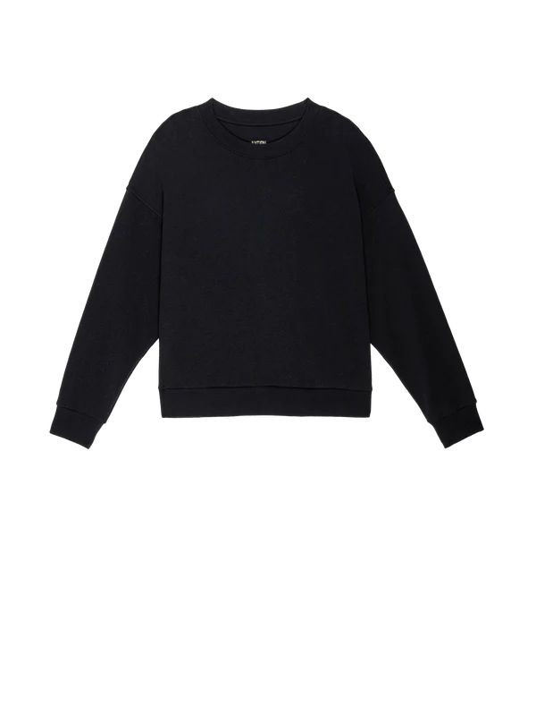 Jovie Sweatshirt in Jet Black