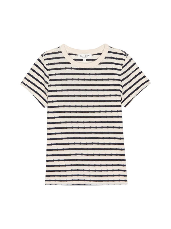 Laurence Tee in Sky Stripe