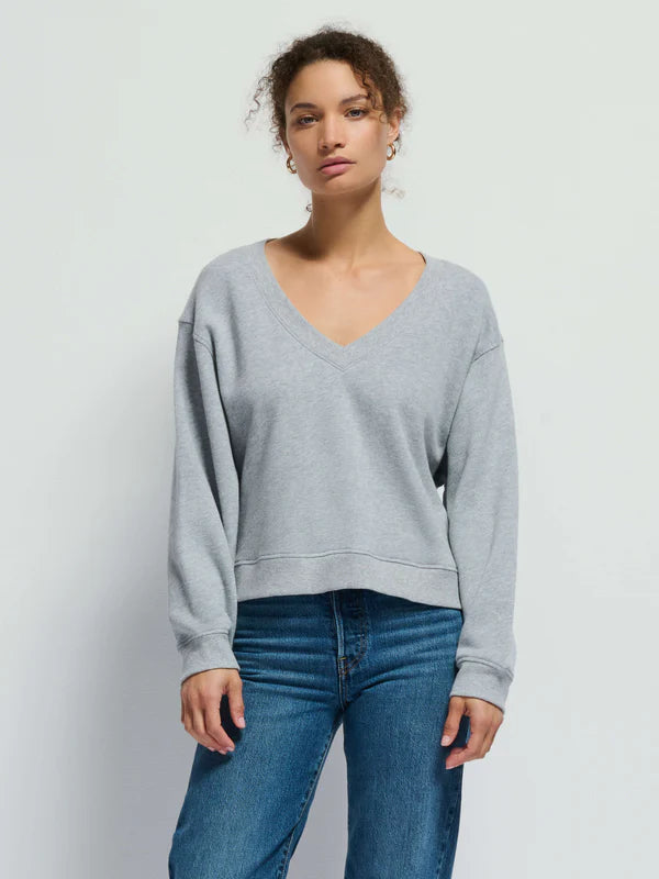 Wyatt Sweatshirt in Heather Grey