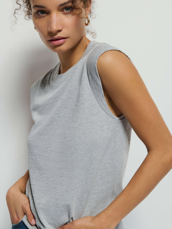 Patti Tank in Heather Grey