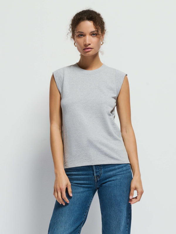 Patti Tank in Heather Grey