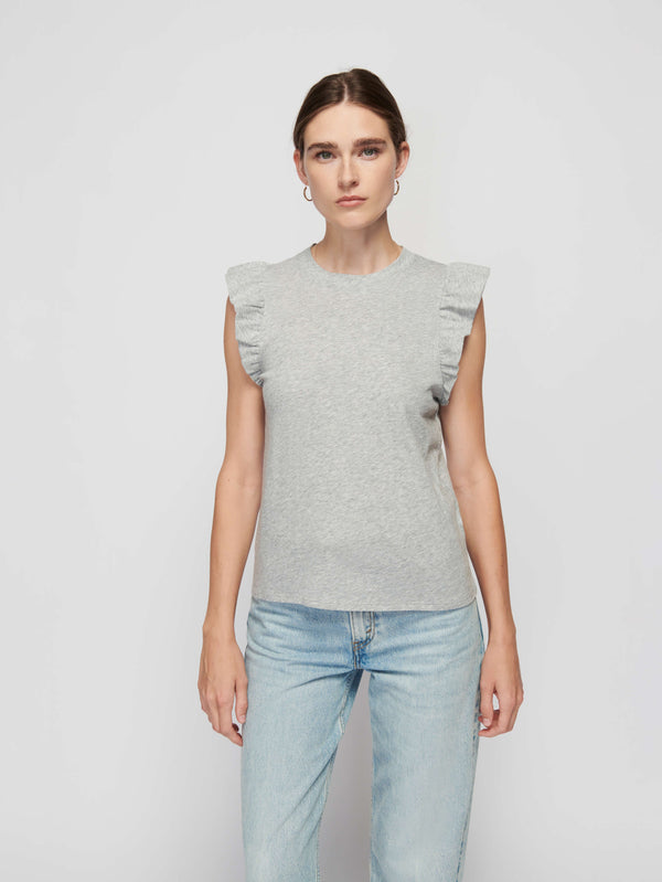 Paulette Tank in Heather Grey