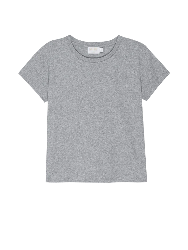 Goldie Tee in Heather Grey