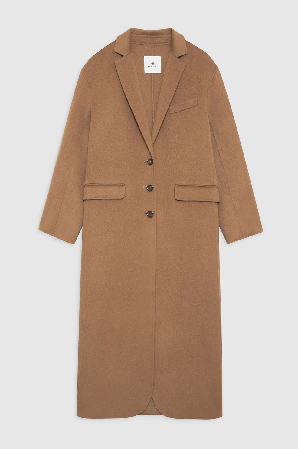 Quinn Coat in Camel Cashmere Blend