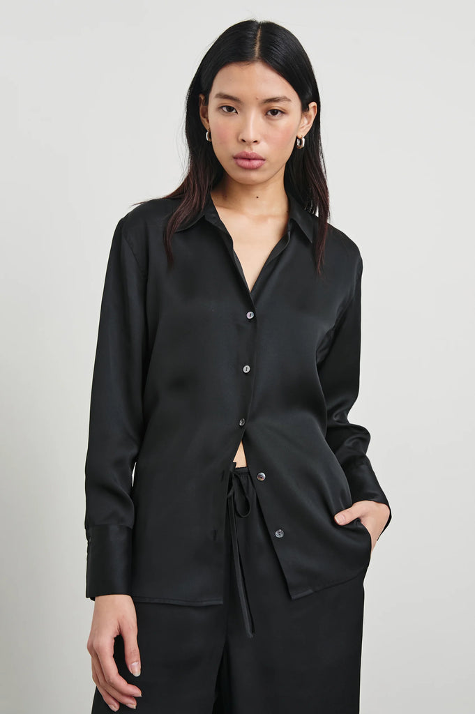 Ledger Shirt in Black