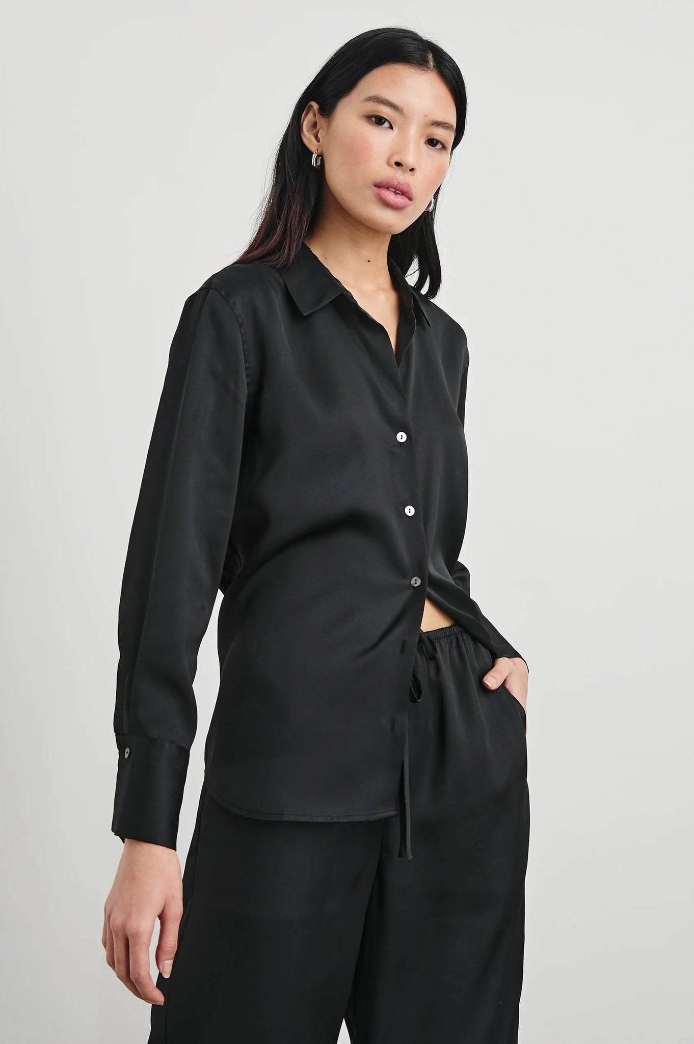 Ledger Shirt in Black