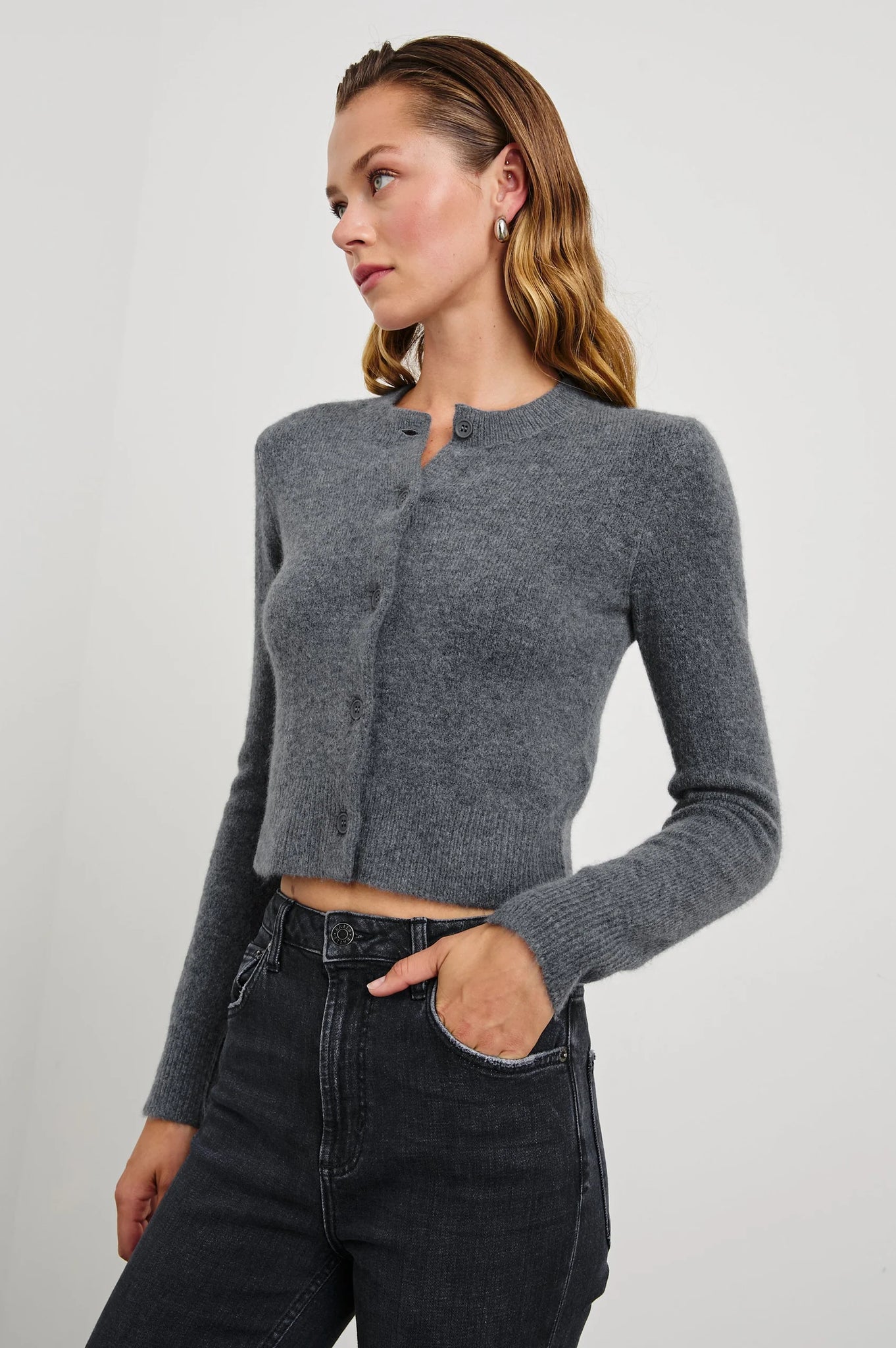 Matilda Sweater in Charcoal