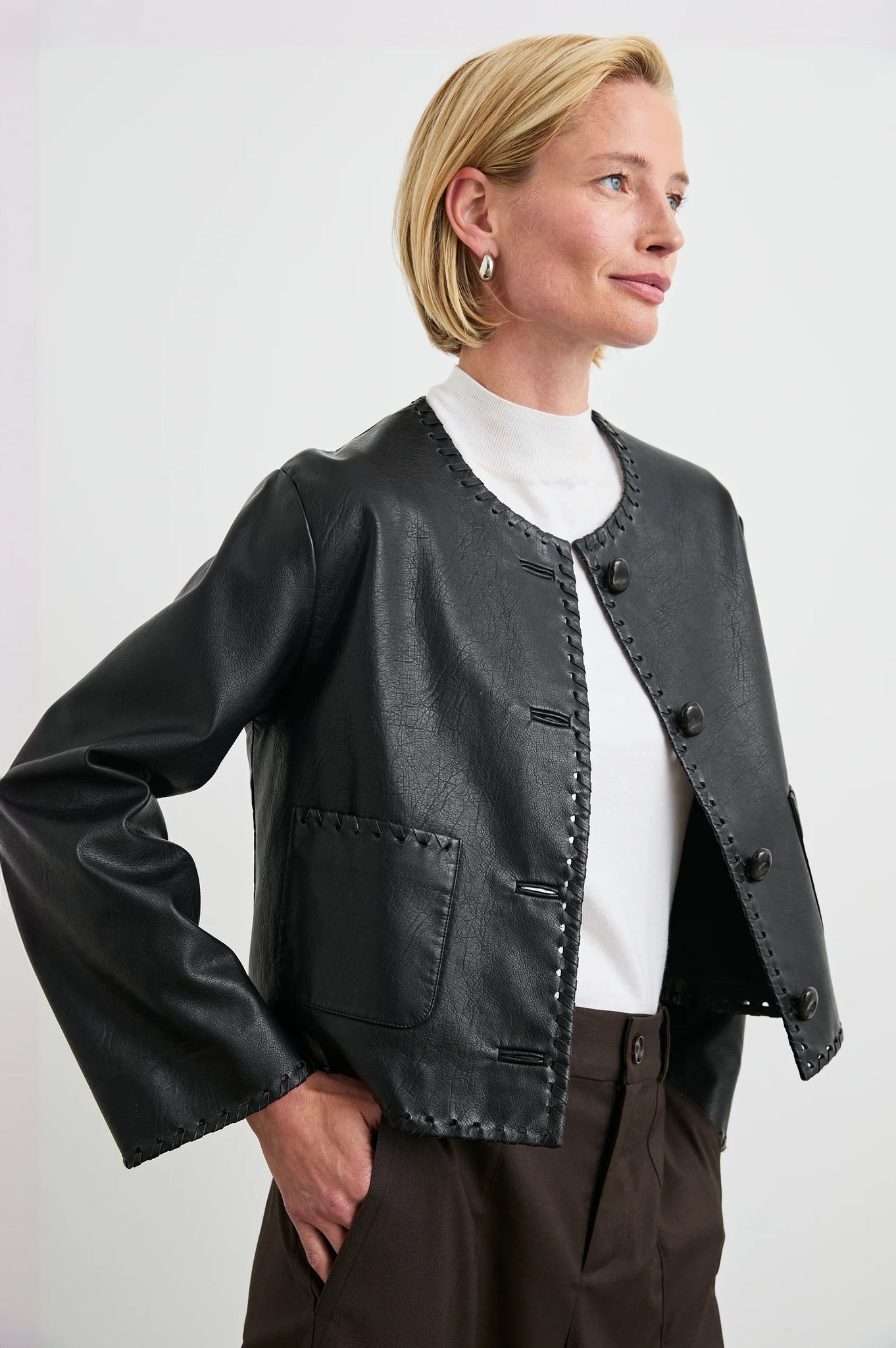 Nevina Jacket in Black