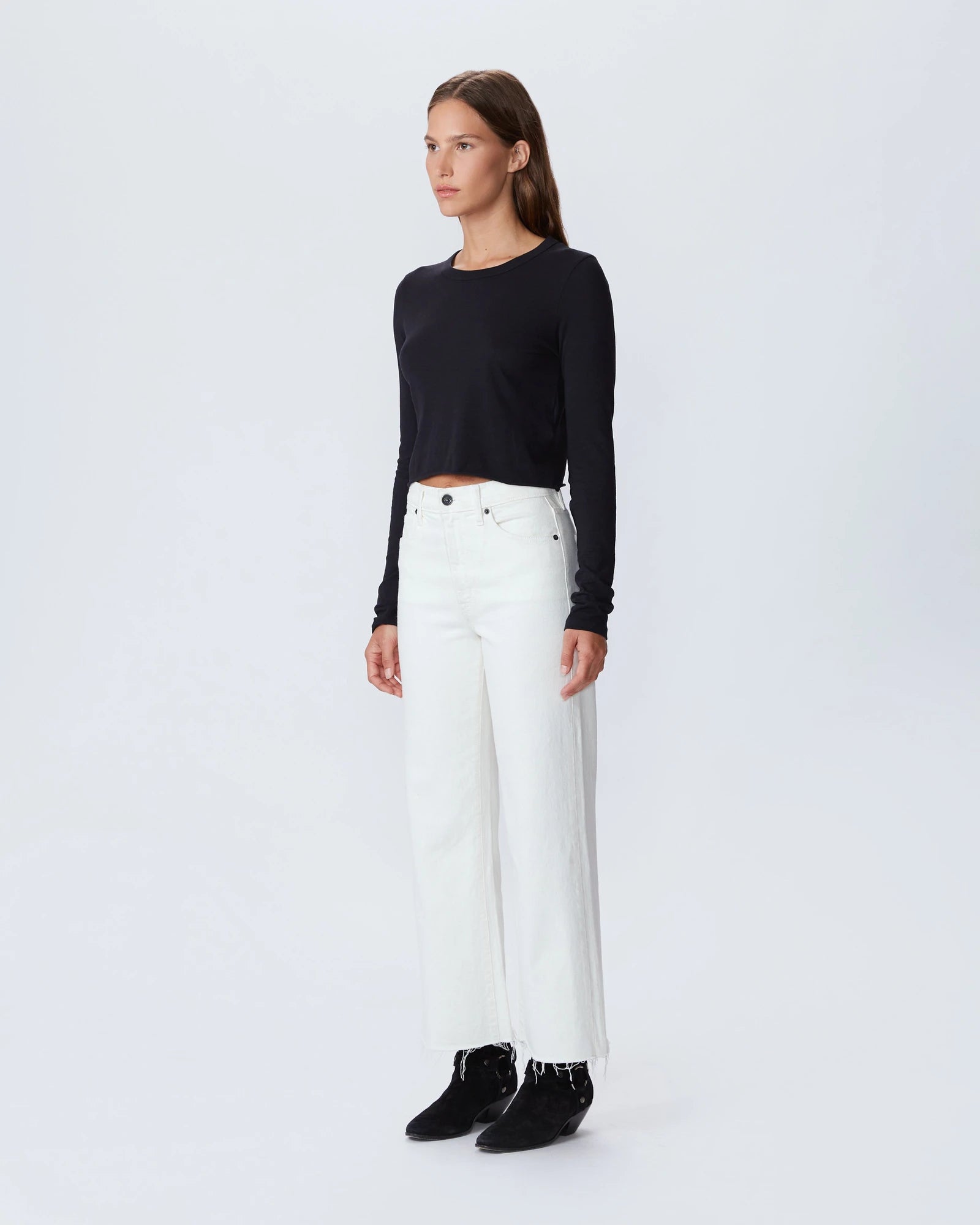 Grace Crop in White